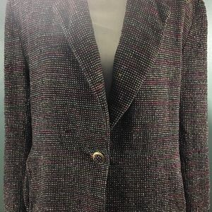 Giancarlo Ferrari  Black/ multi striped blazer